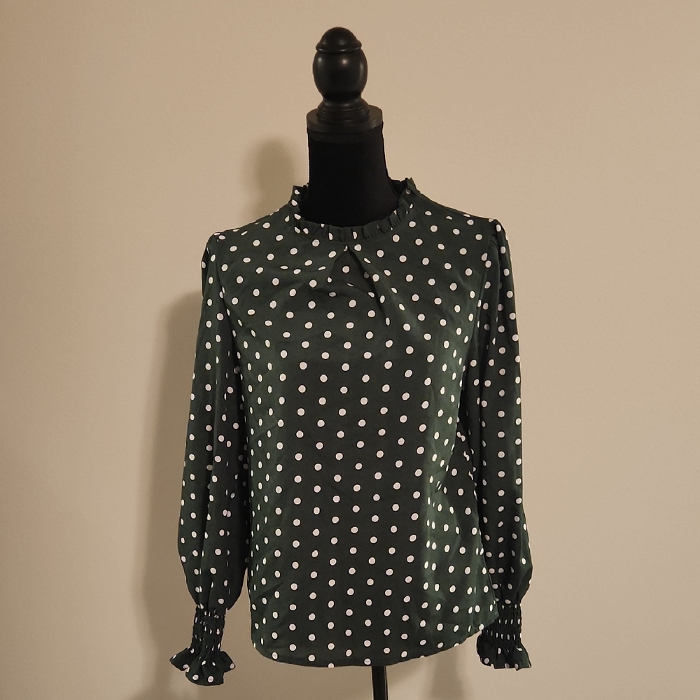 Polka Dot Blouse